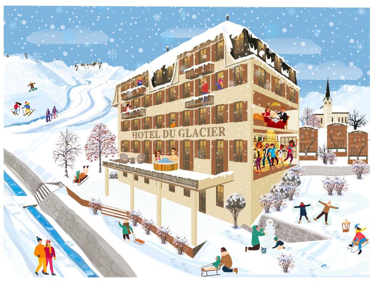 Du Glacier Boutique & Traditions Hotel Fiesch Dış mekan fotoğraf